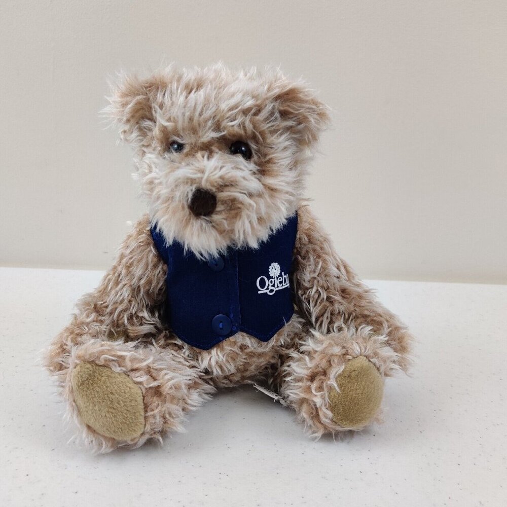 ASI Chandler 62960 Plush Teddy Bear Oglebay Vest Stuffed Animal